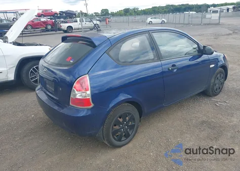 2008 Hyundai Accent Gs from USA, damaged, VIN KMHCM36C38U067602
